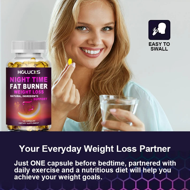 Holucks Advanced Night Time Weight Loss Capsules