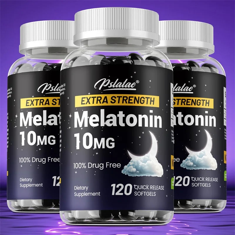 Pslalae Extra Strength Melatonin Supports Healthy Sleep Cycles