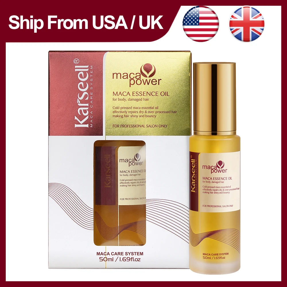 Karseell Moroccan Argan Oil Hair Serum For Dry Damaged Hair