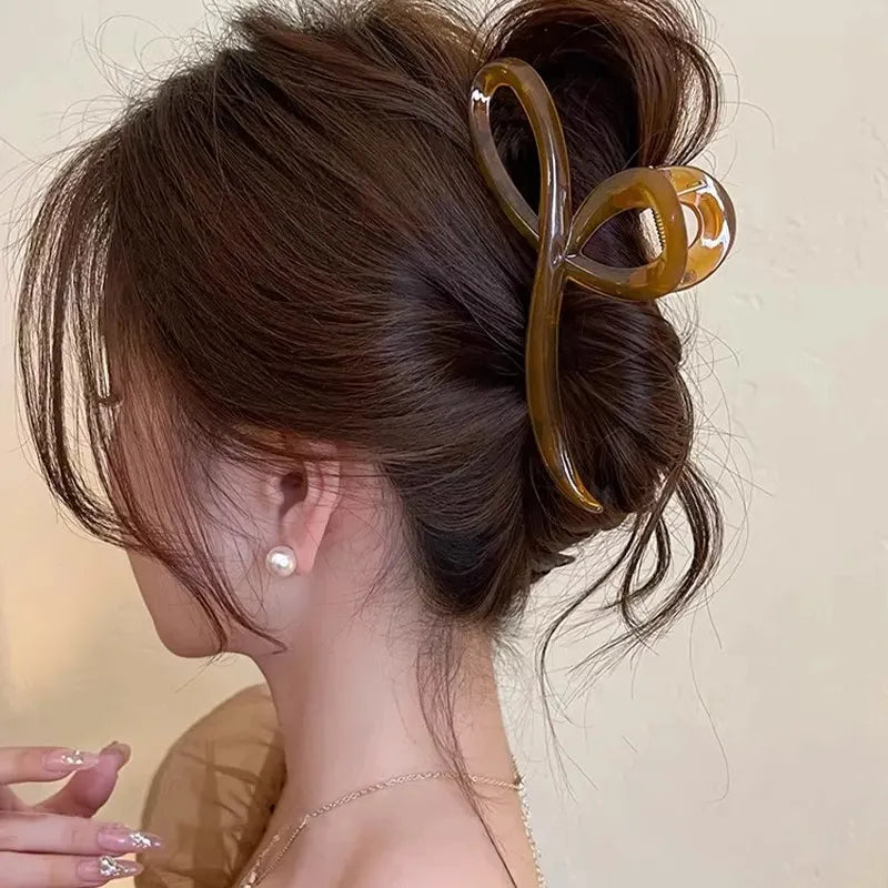 Elegant Bow Hair Claw For Women And Girls Hair Accessories