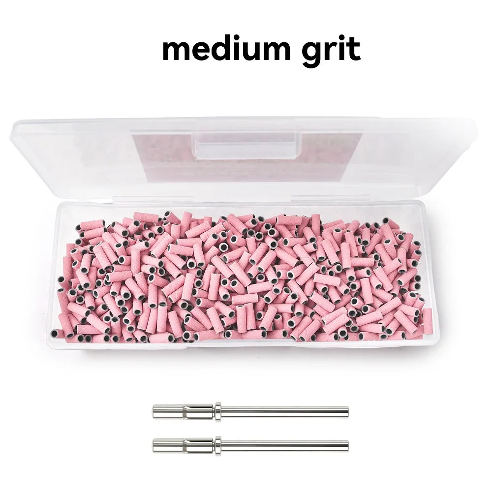 Salvmary Nail Drill Sanding Bands 2000 Pcs 100 150 240