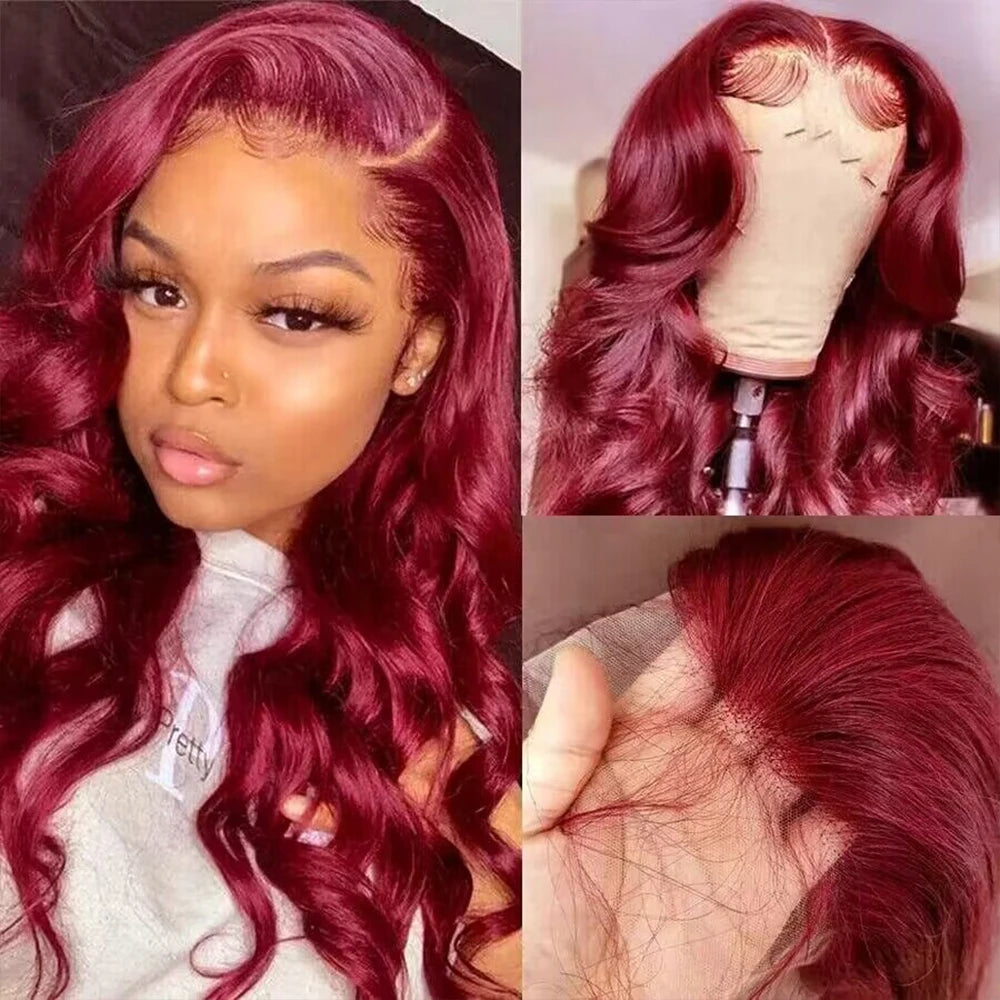Eddfine Brazilian Remy Hair Lace Front Wig Body Wave