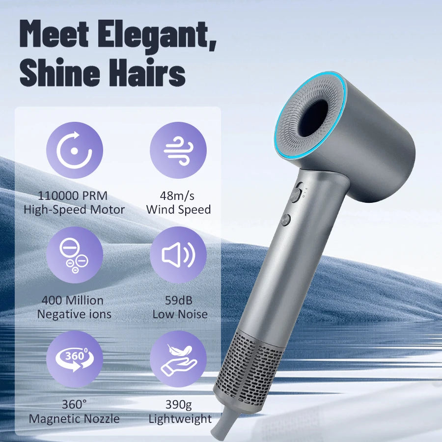 Vancostar High Speed Hair Dryer With Negative Ionic Technology