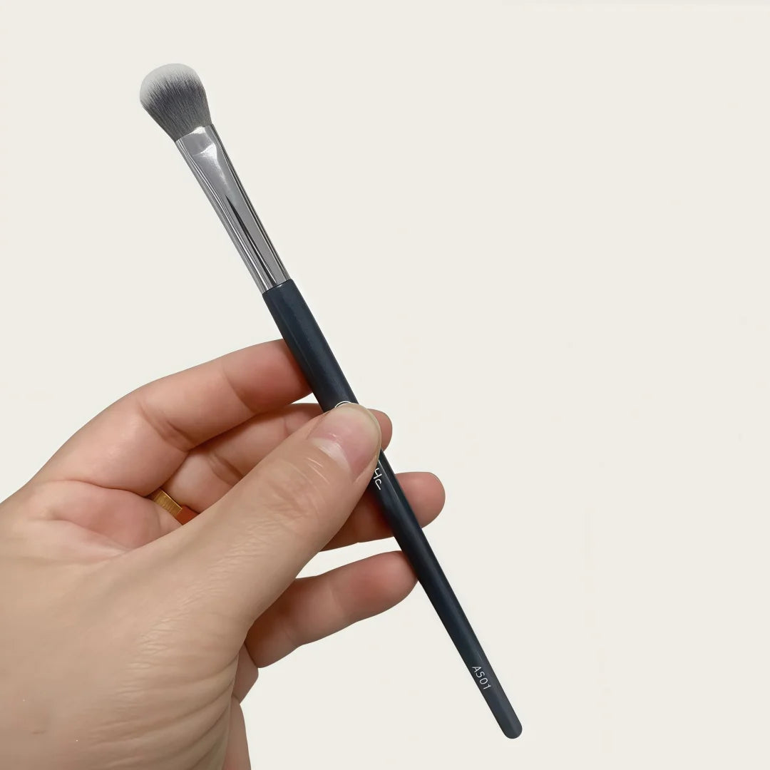 Makeup Brush Set 7 Piece Contour Bronzer Blush Highlighter Kit