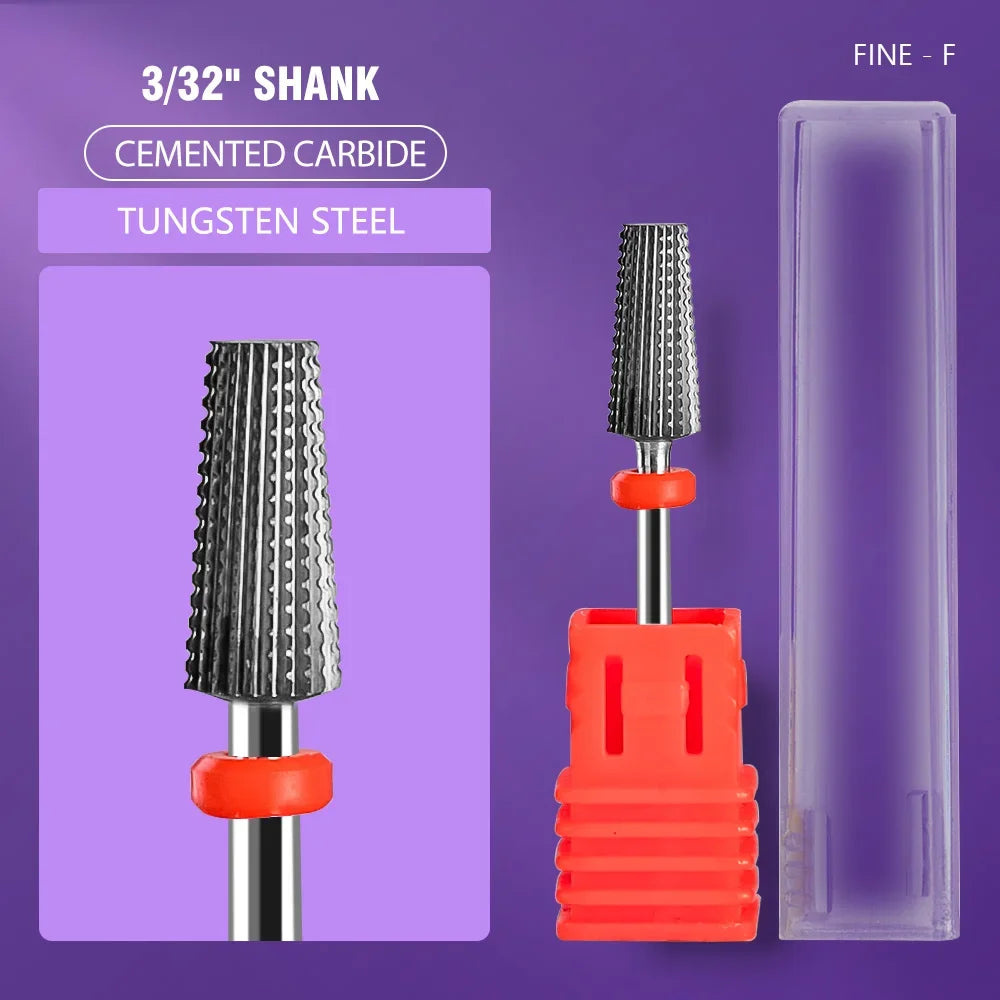 Stainless Steel Nail Drill Bit for Manicure Pedicure Tools