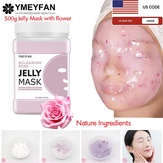 YMEYFAN Jelly Face Mask Gel for Hydration and Whitening