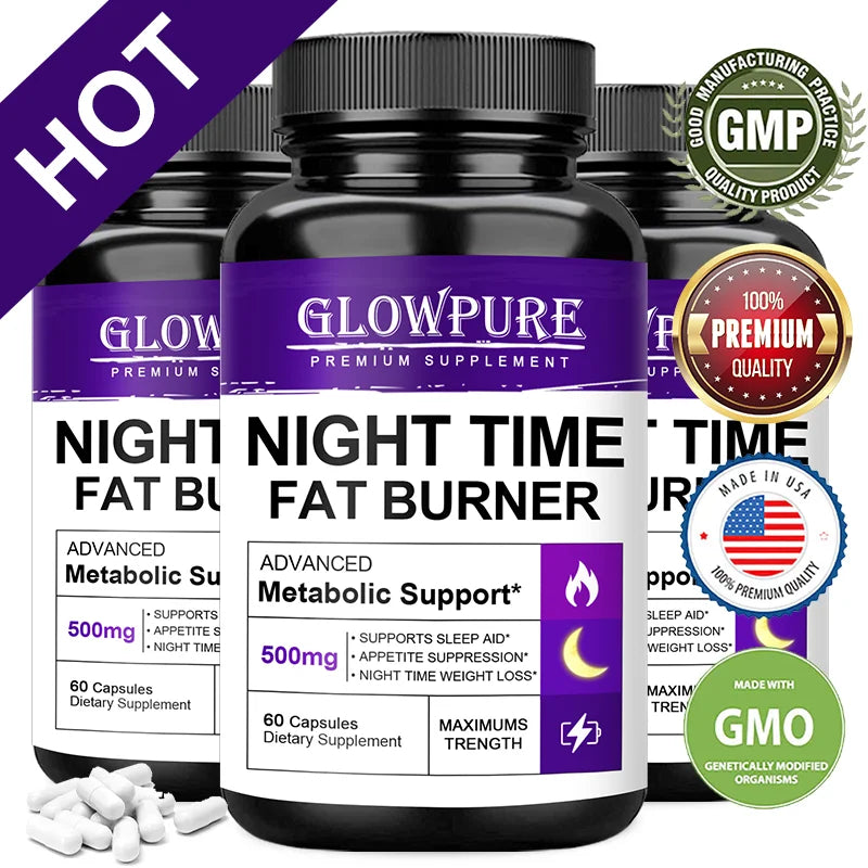 Night Time BodyBuilding Capsule Appetite Suppressant Metabolism Support