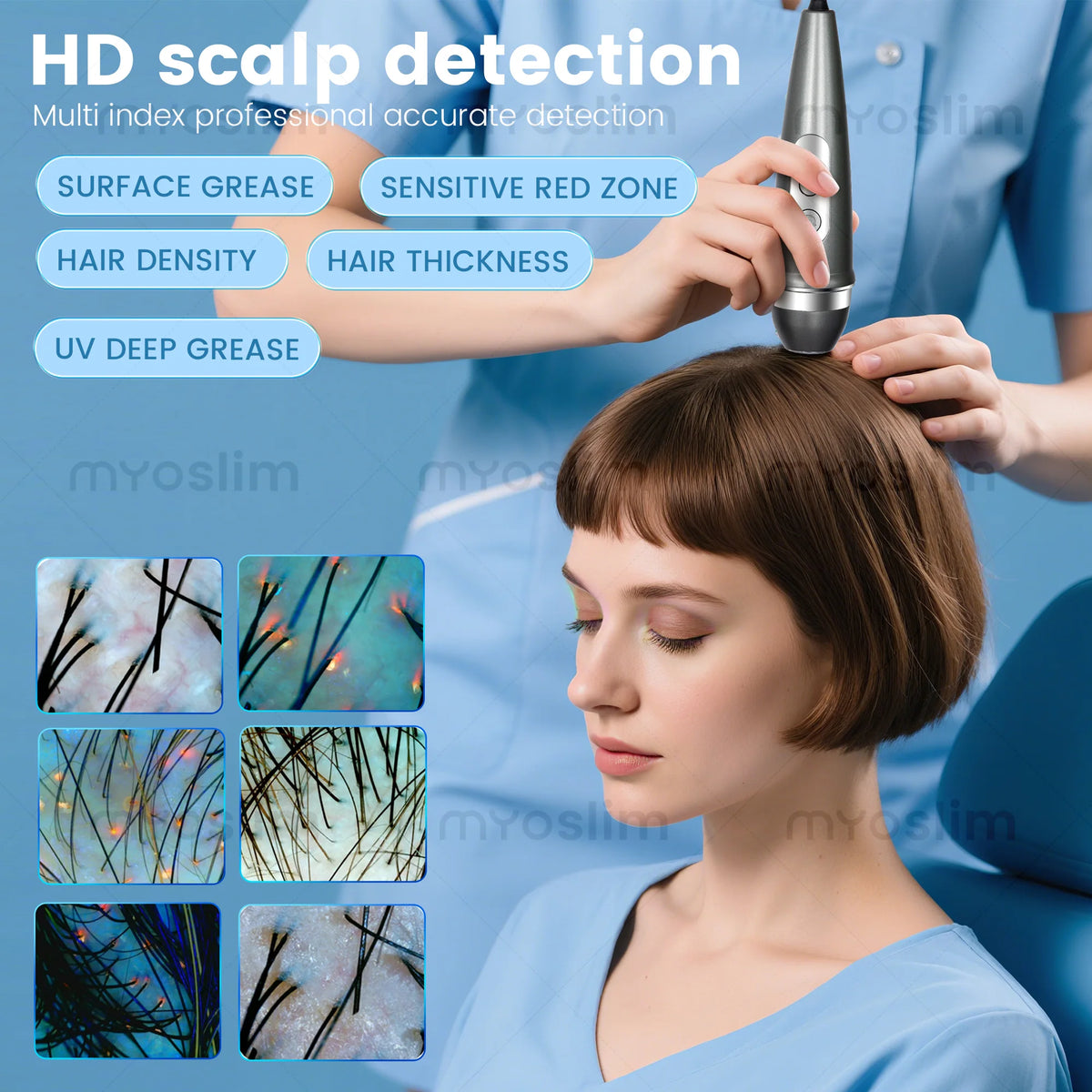 AI Skin X5 3D Facial And Scalp Analyzer With Camera