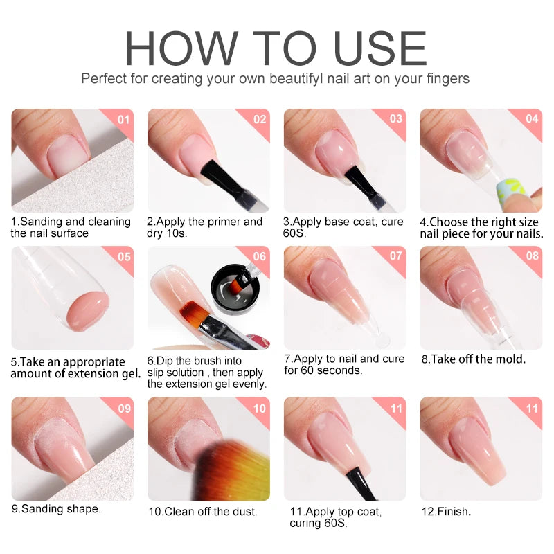 Limegirl Acrylic Manicure Kit UV LED Gel Varnish Set