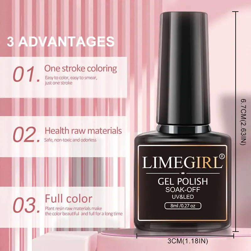 Nail Gel Polish Kit With Drill And UV Light Beginners