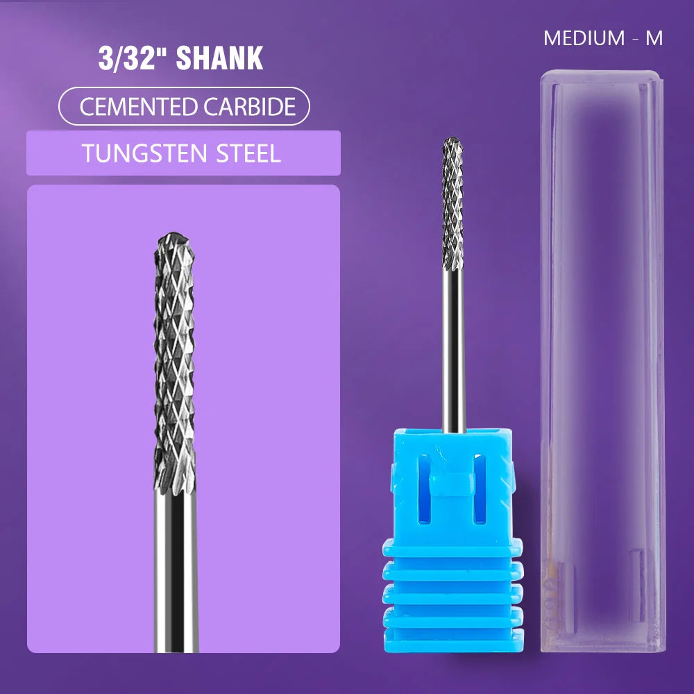 Stainless Steel Nail Drill Bit for Manicure Pedicure Tools