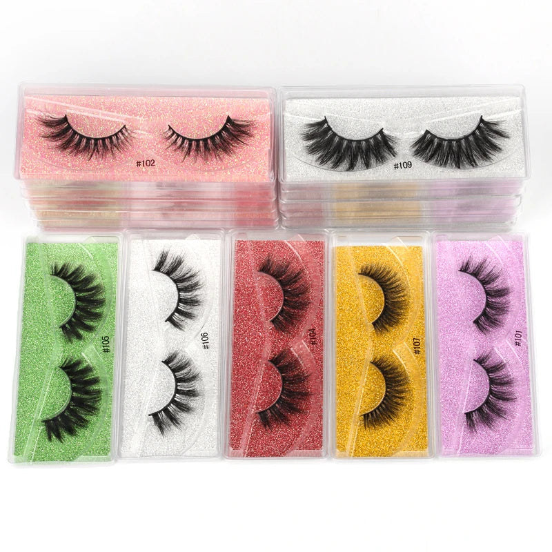 YSDO 3D Mink Strip Eyelashes Natural Soft False Lashes