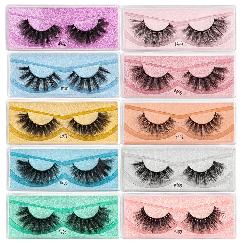 YSDO 3D Mink Strip Eyelashes Natural Soft False Lashes