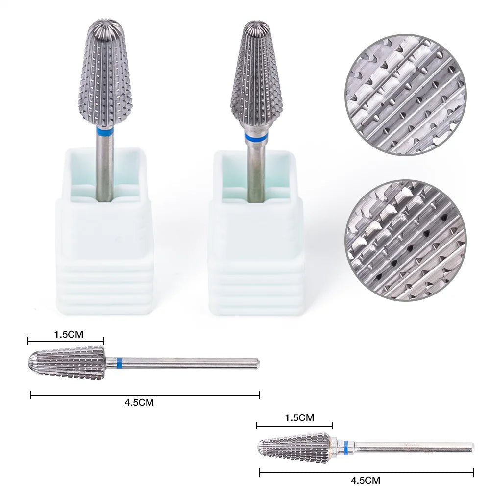 Stainless Steel Nail Drill Bit for Manicure Pedicure Tools