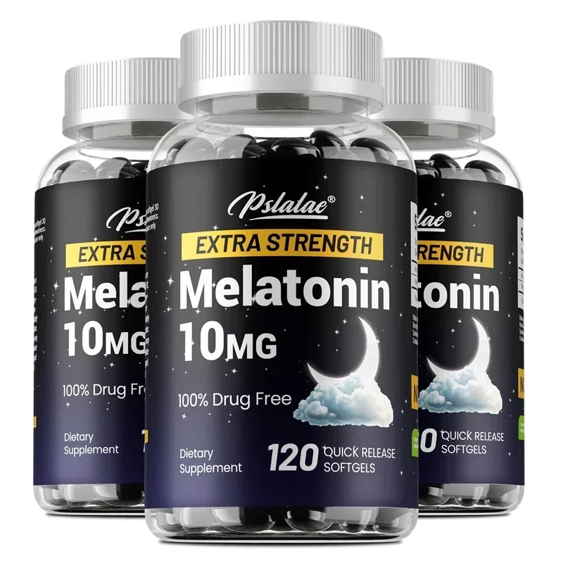 Pslalae Extra Strength Melatonin Supports Healthy Sleep Cycles