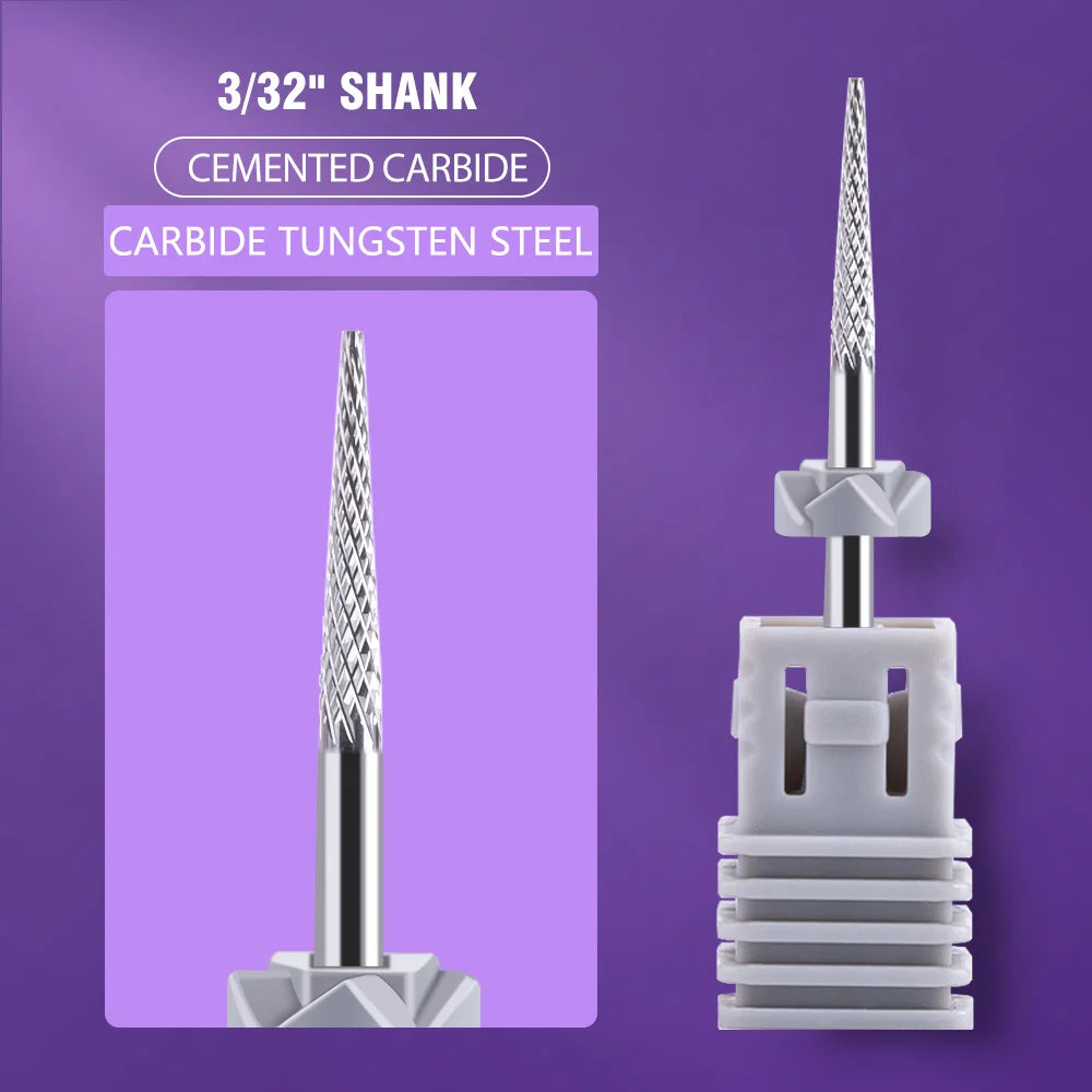 Stainless Steel Nail Drill Bit for Manicure Pedicure Tools