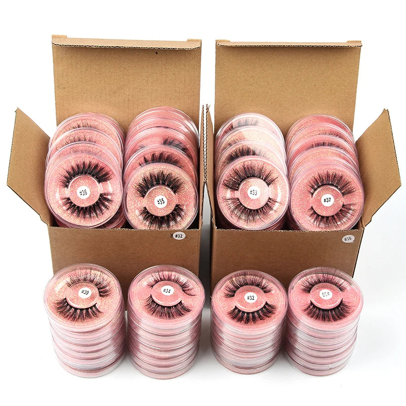YSDO 3D Mink Strip Eyelashes Natural Soft False Lashes