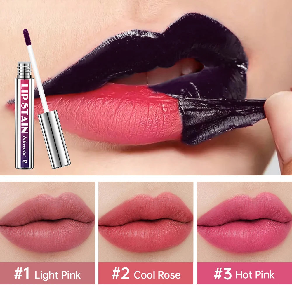 Peel Off Long Lasting Waterproof Transfer Proof Lip Stain Tint