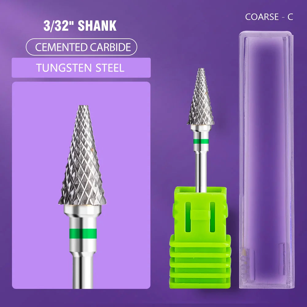 Stainless Steel Nail Drill Bit for Manicure Pedicure Tools