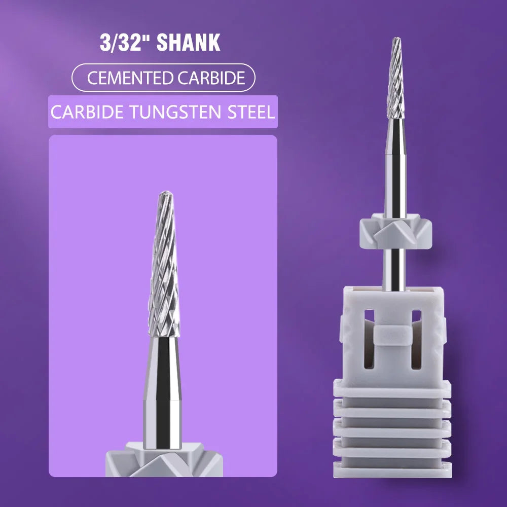 Stainless Steel Nail Drill Bit for Manicure Pedicure Tools