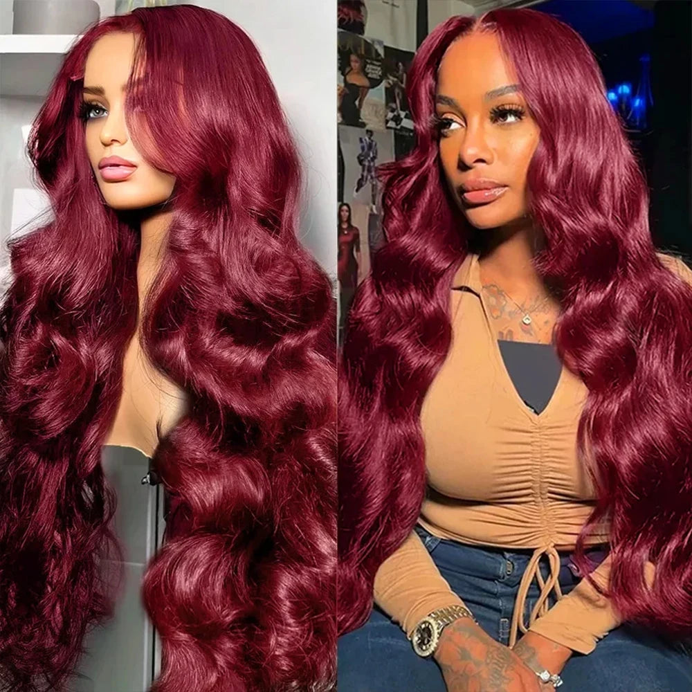 Eddfine Brazilian Remy Hair Lace Front Wig Body Wave