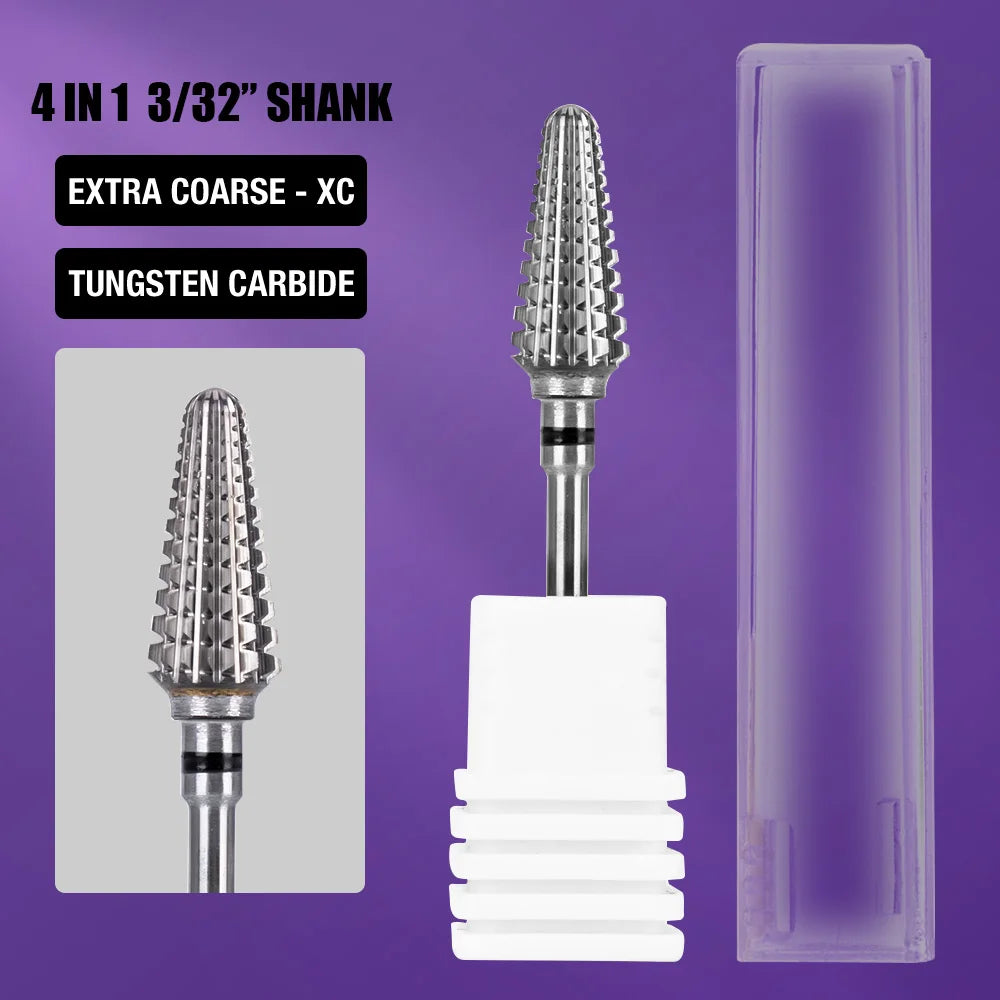 Stainless Steel Nail Drill Bit for Manicure Pedicure Tools