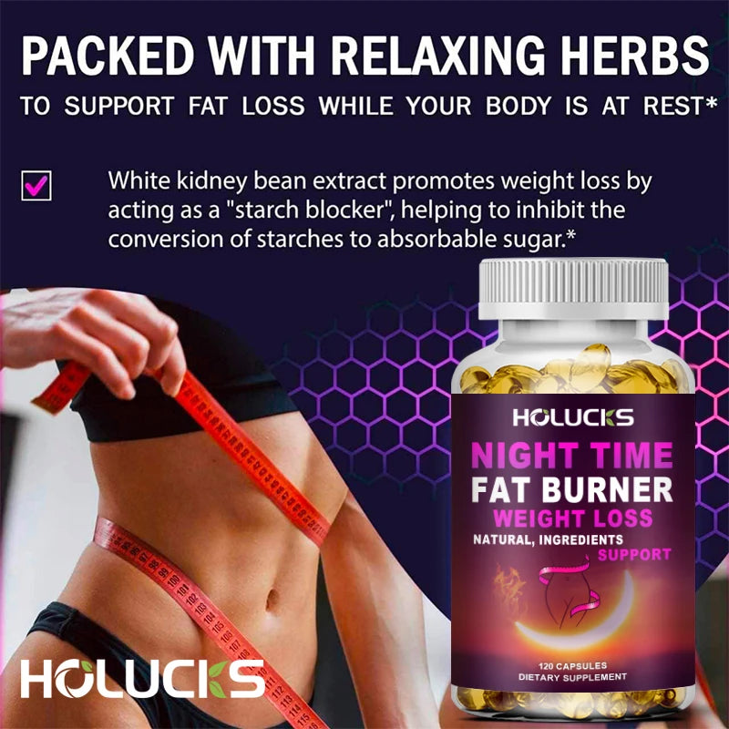 Holucks Advanced Night Time Weight Loss Capsules