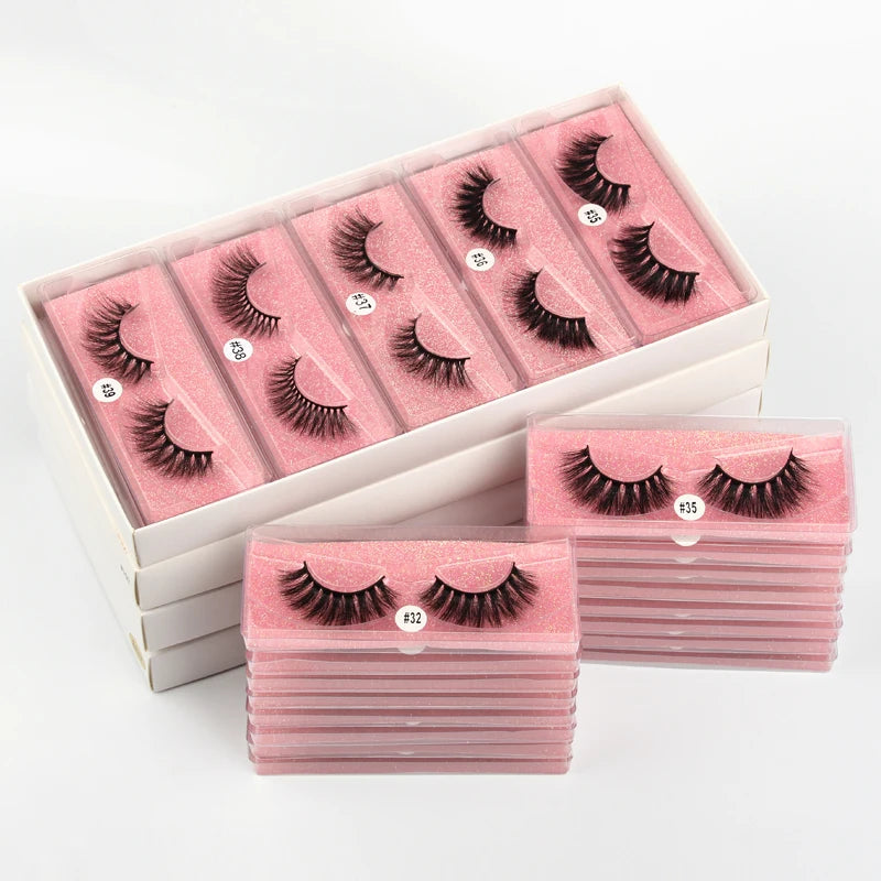 YSDO 3D Mink Strip Eyelashes Natural Soft False Lashes