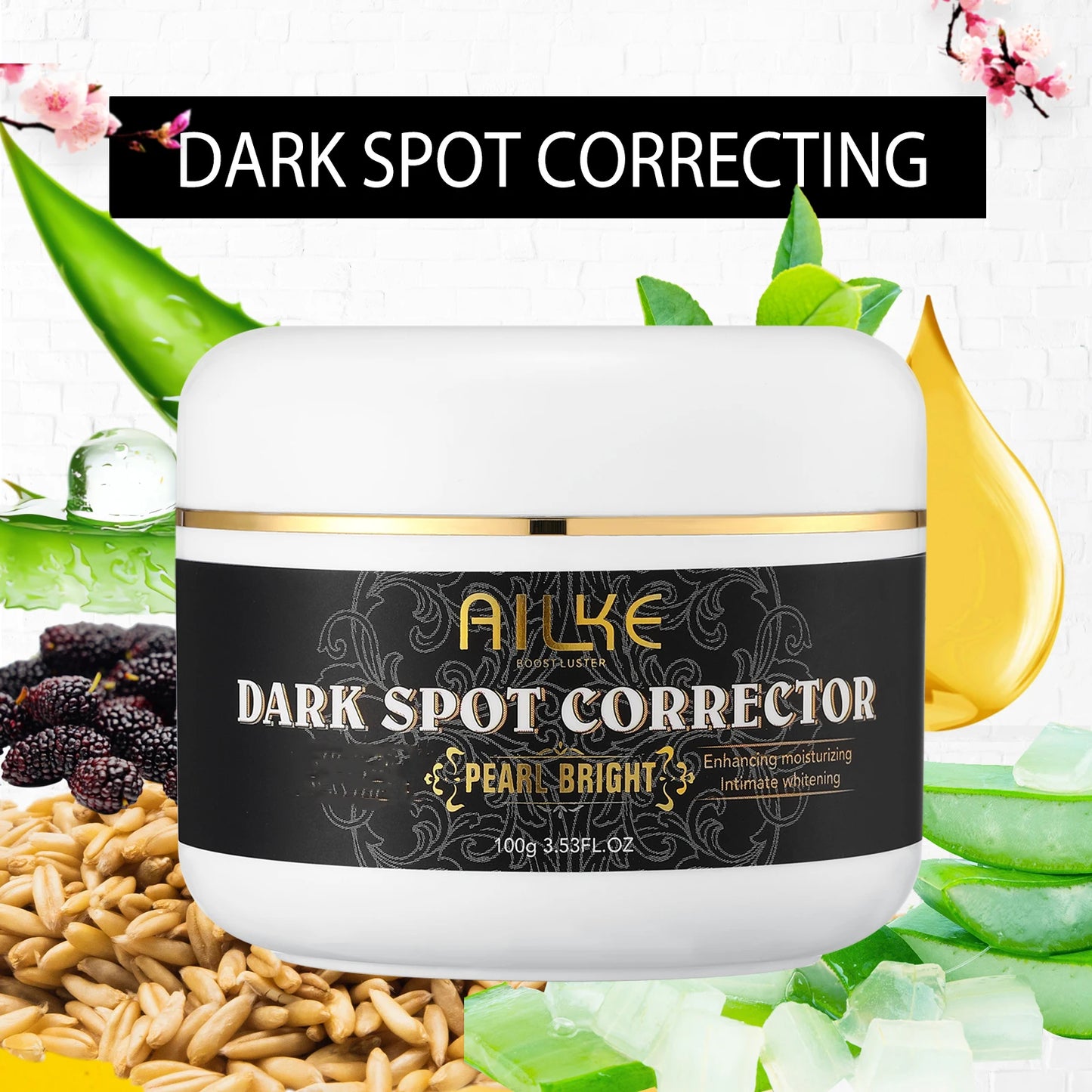 AILKE Collagen Skin Care Set Whitening Freckle Dark Spots