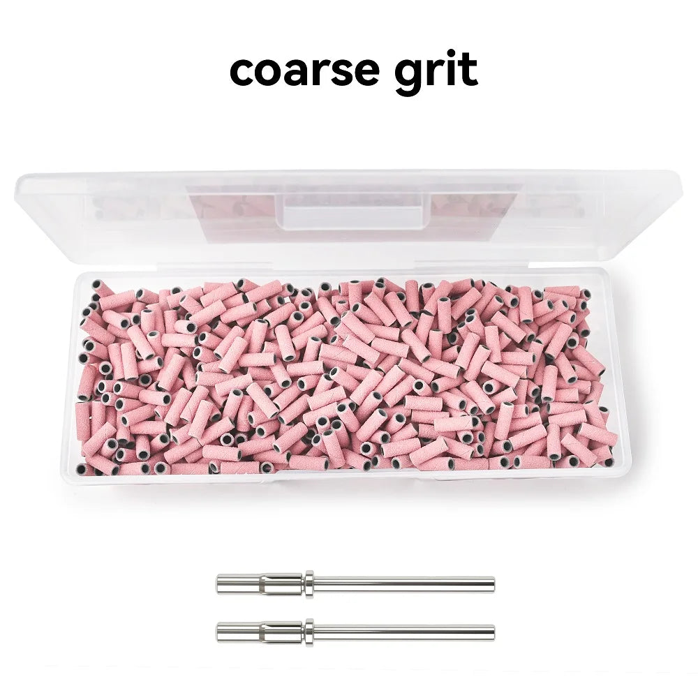 Salvmary Nail Drill Sanding Bands 2000 Pcs 100 150 240