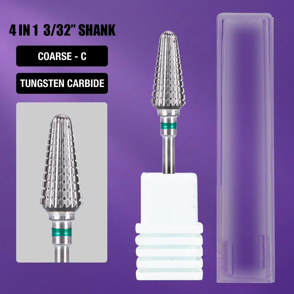 Stainless Steel Nail Drill Bit for Manicure Pedicure Tools