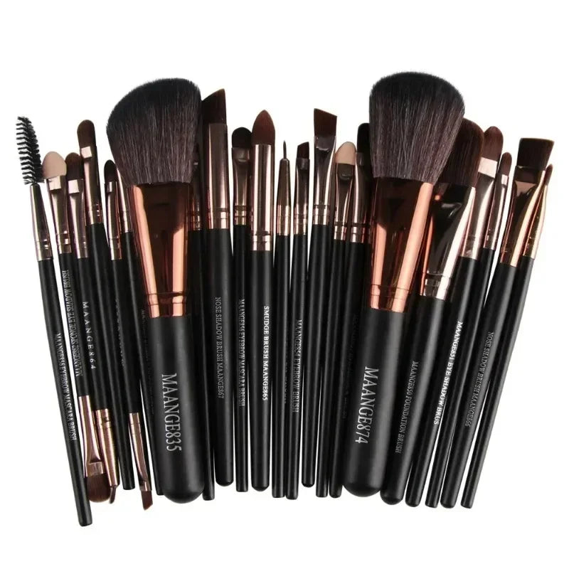 Professional Makeup Brushes Set Kit for Eyeshadow Eyeliner and More