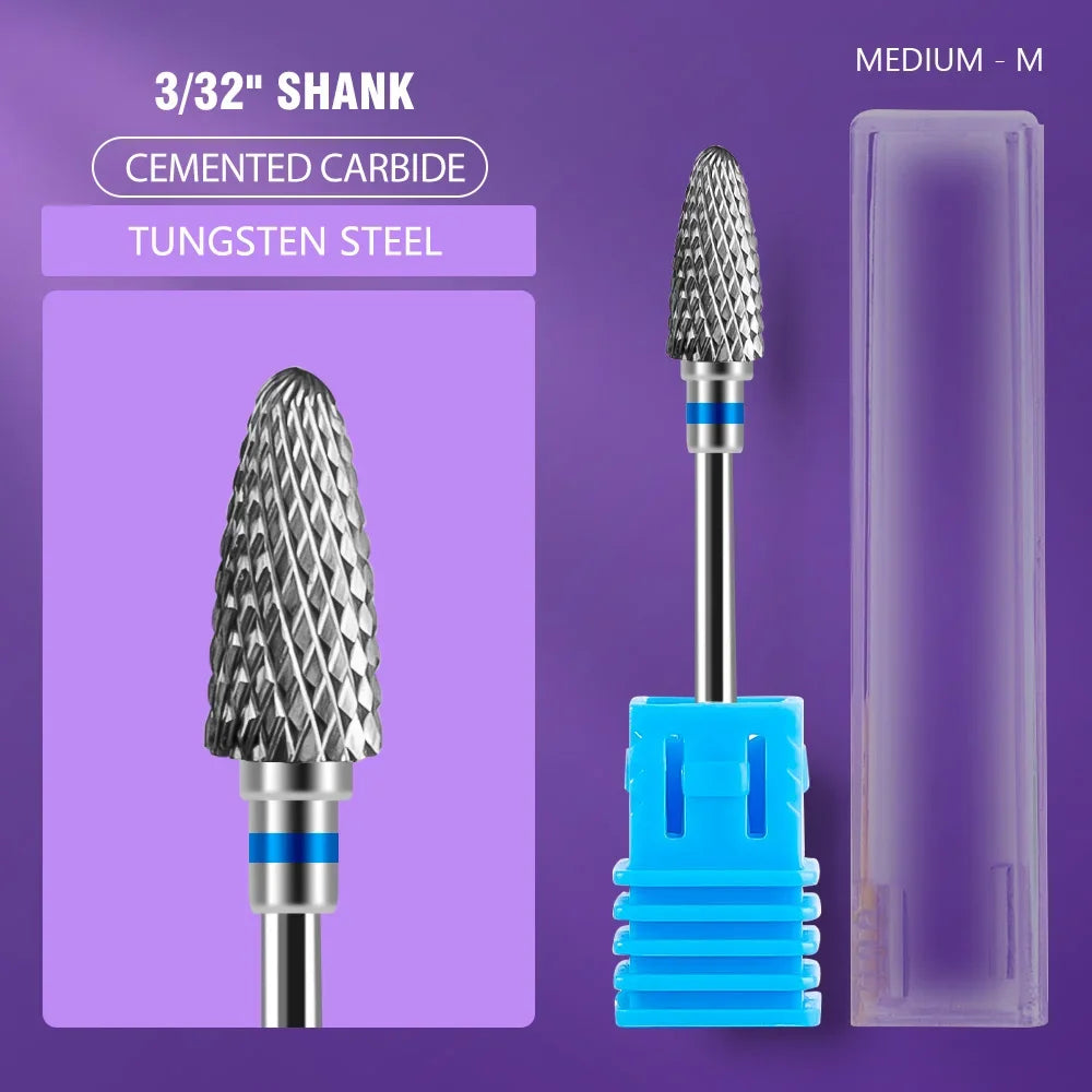 Stainless Steel Nail Drill Bit for Manicure Pedicure Tools