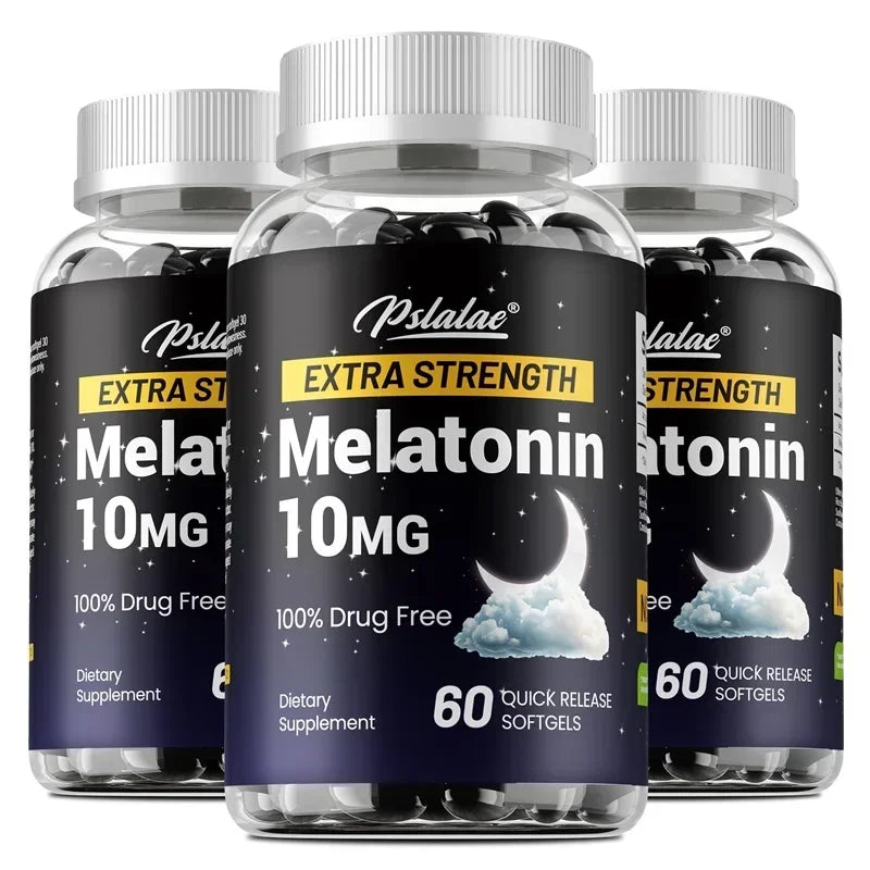 Pslalae Extra Strength Melatonin Supports Healthy Sleep Cycles