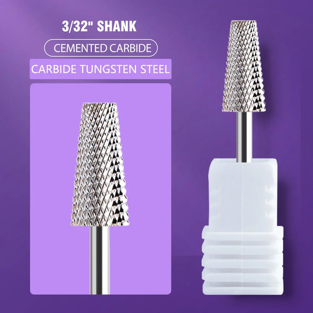 Stainless Steel Nail Drill Bit for Manicure Pedicure Tools