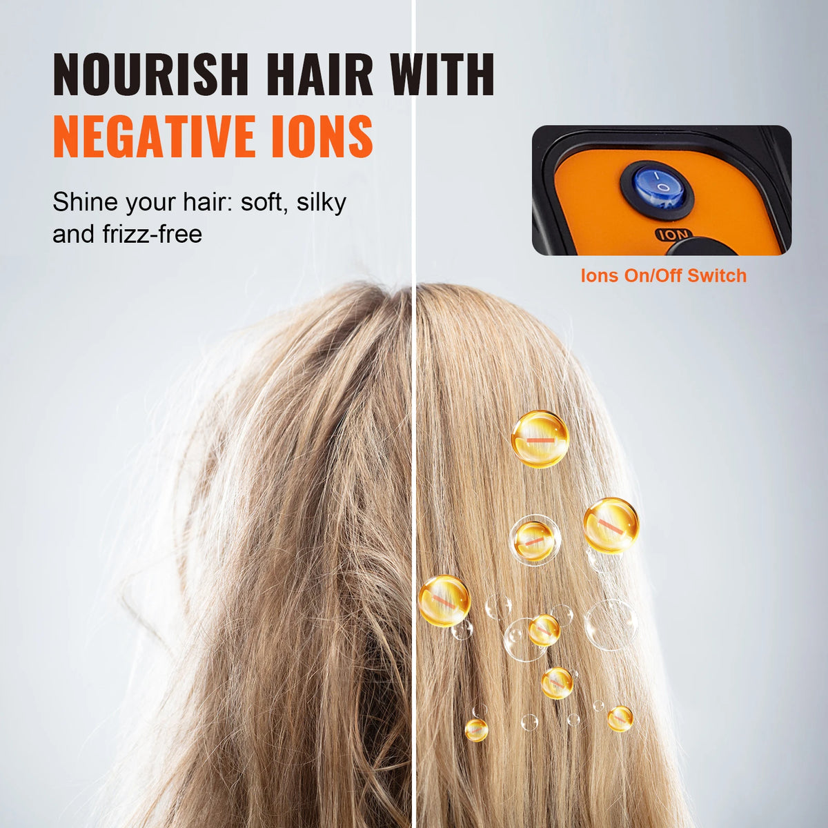 SucceBuy Ionic Bonnet Hair Dryer With Adjustable Rolling Stand