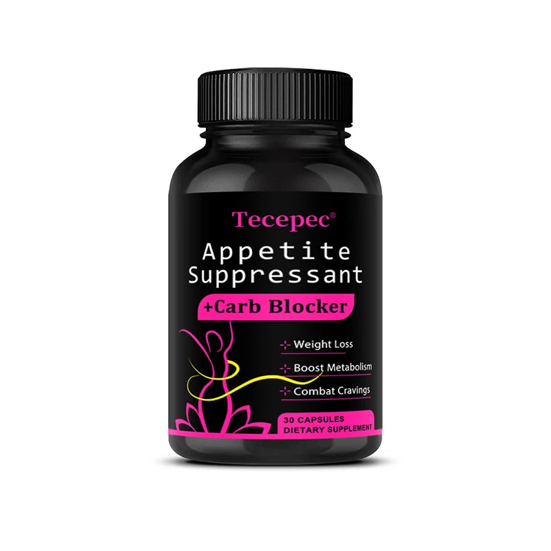 Tecepec Natural Weight Loss Dietary Supplement With Glucomannan