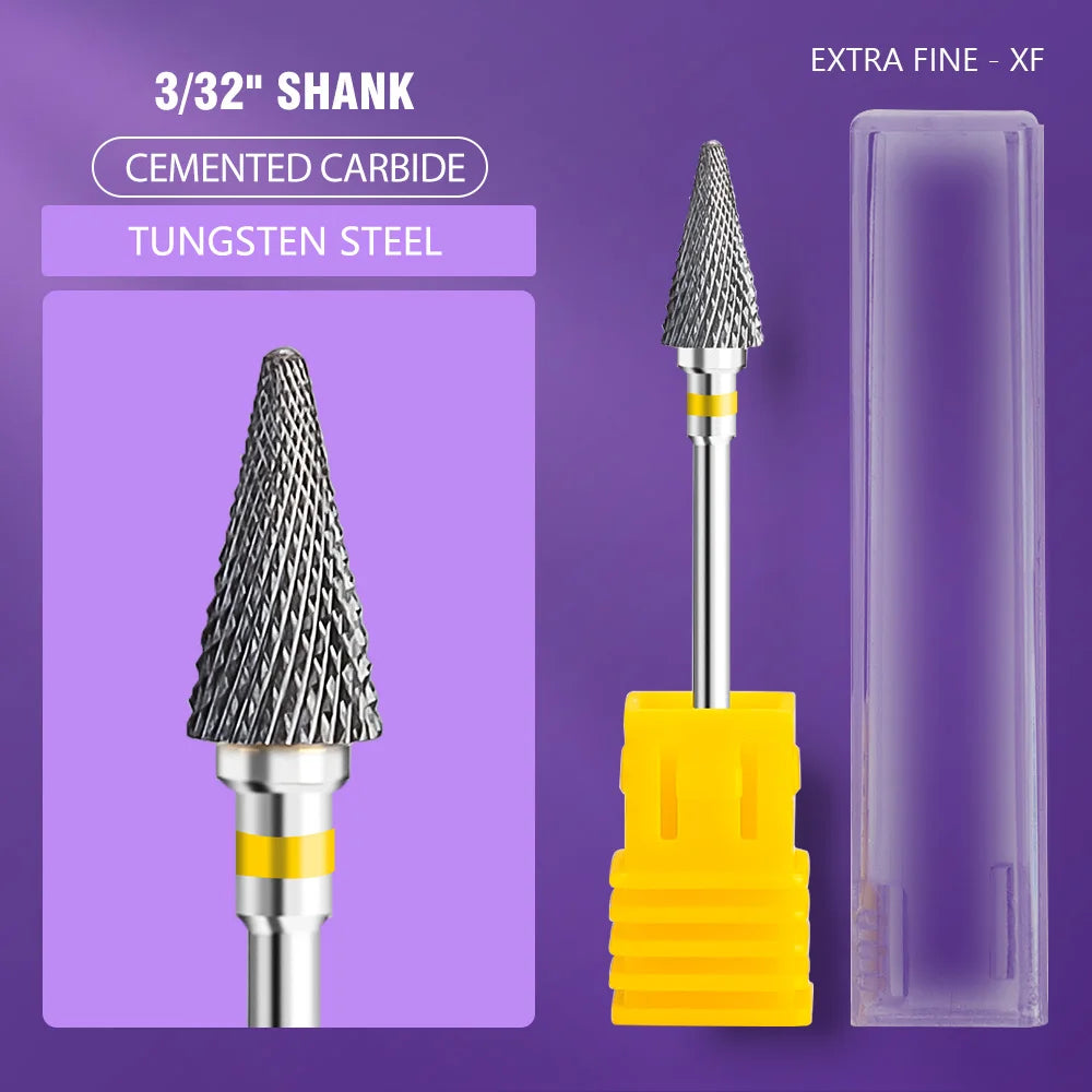 Stainless Steel Nail Drill Bit for Manicure Pedicure Tools