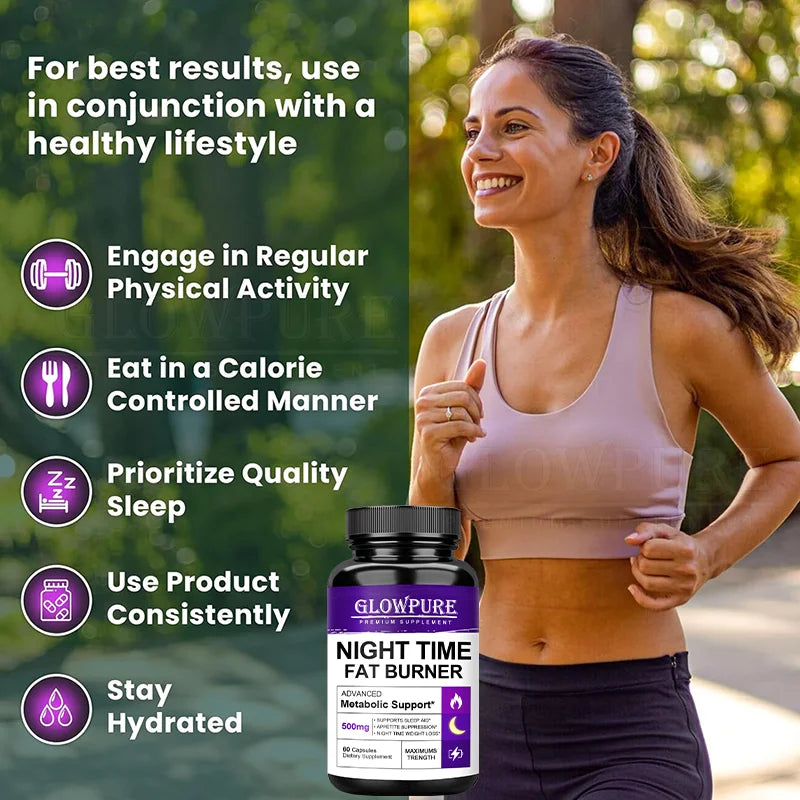 Night Time BodyBuilding Capsule Appetite Suppressant Metabolism Support