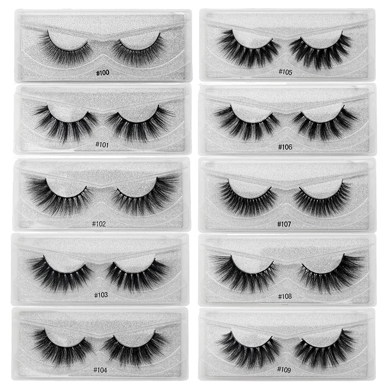 YSDO 3D Mink Strip Eyelashes Natural Soft False Lashes