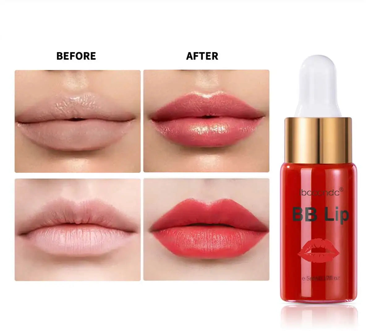Ibcccndc Korea Glow BB Lips Ampoule Serum Starter Lip Gloss