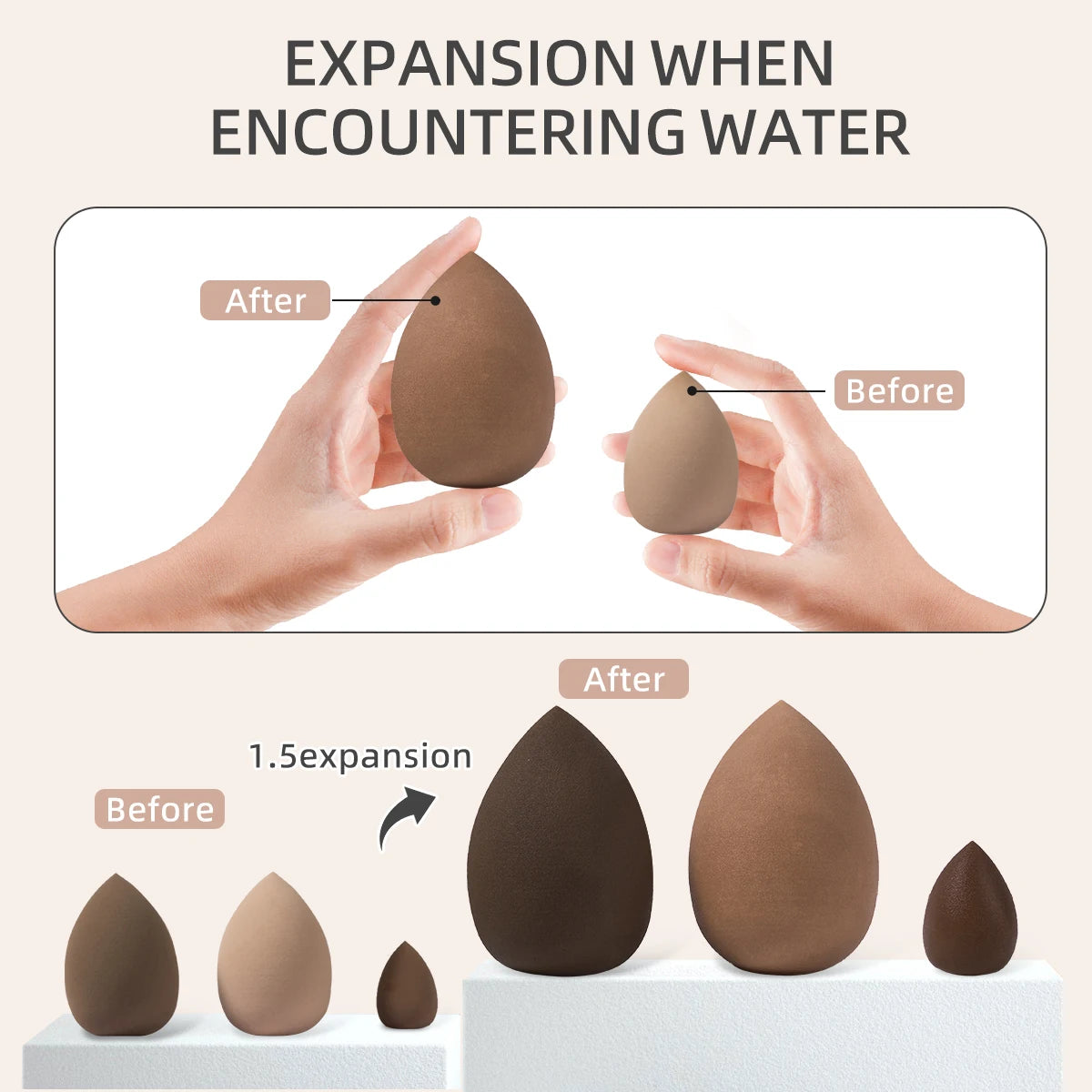 20 40 Piece Makeup Brush And Sponge Set Professional Tools