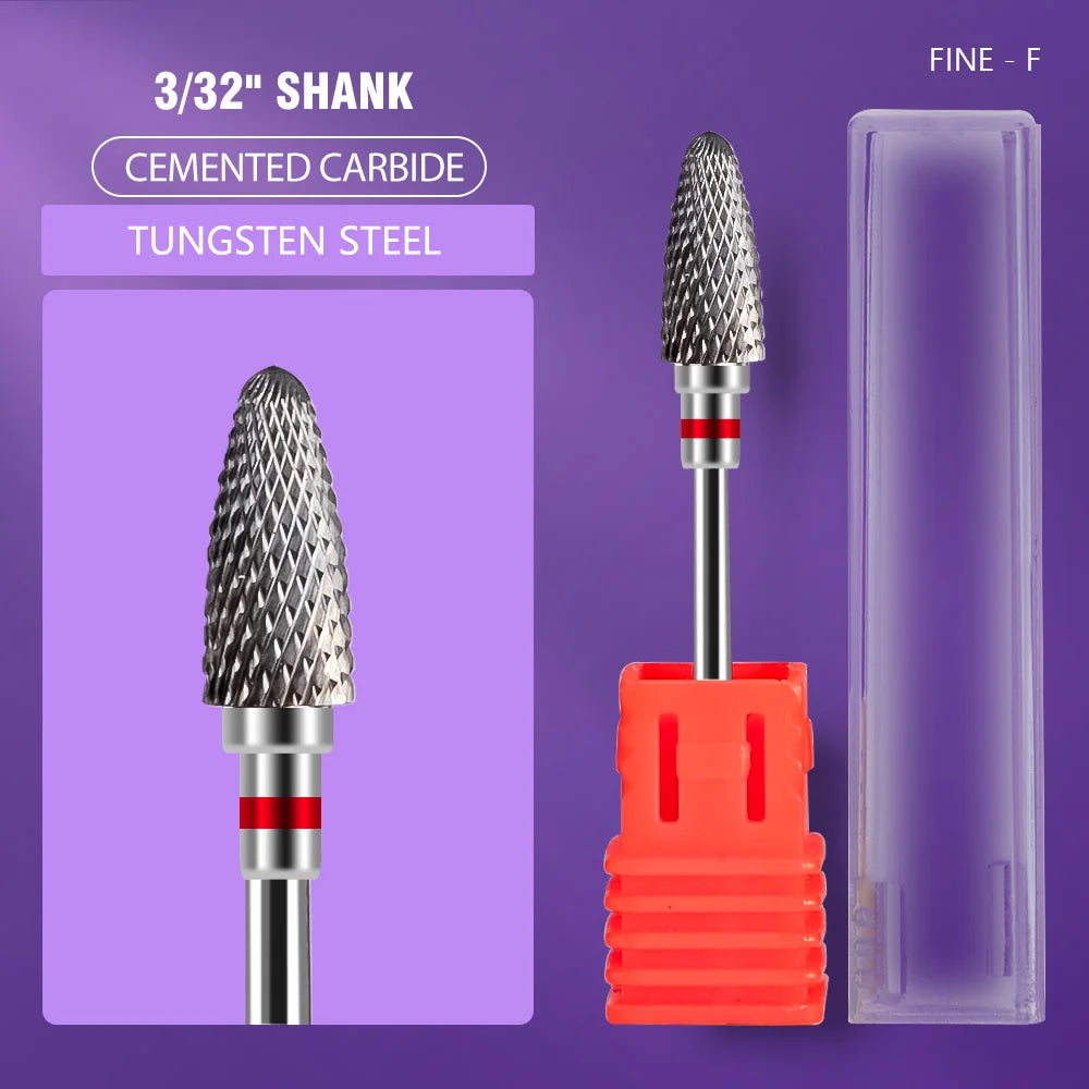 Stainless Steel Nail Drill Bit for Manicure Pedicure Tools