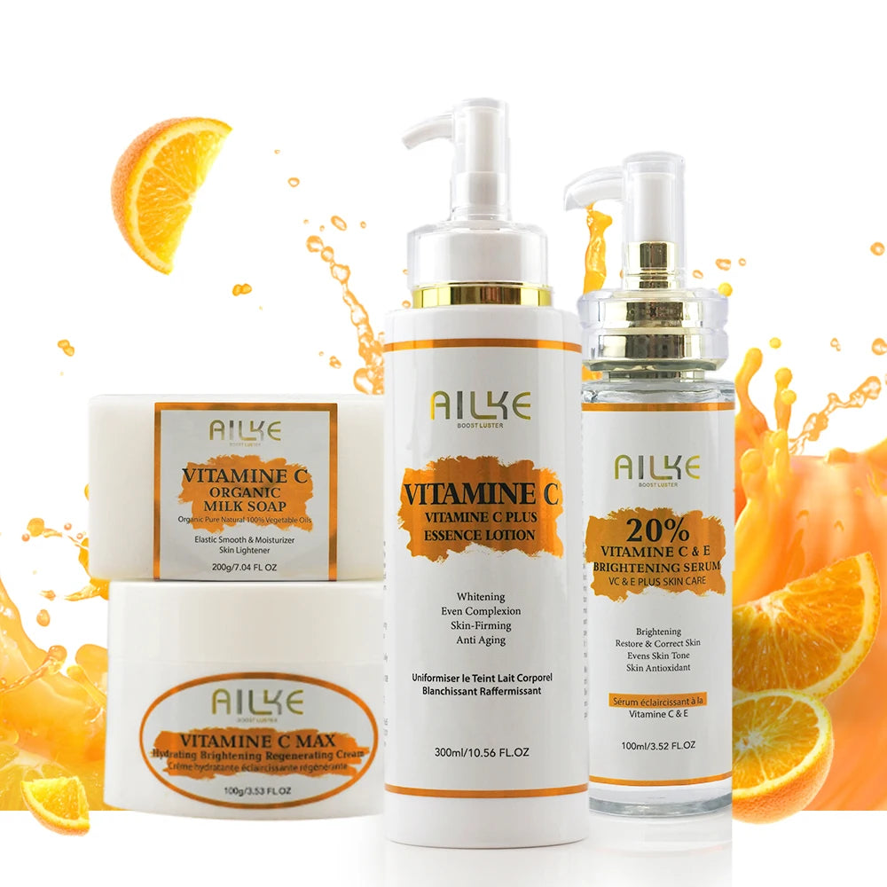 AILKE Vitamin C Skin Care Kit Brightening Set