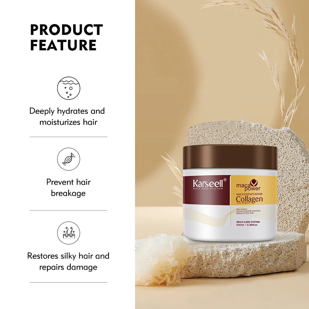Karseell Collagen Hair Mask For Deep Repair And Protection